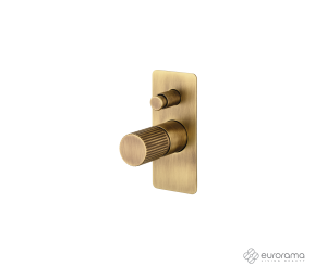 Μίκτης Εντοιχισμού 2 Εξόδων OSO Eurorama Bronze Brushed