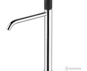 Μπαταρία Νιπτήρα Υψηλή με Βαλβίδα Clic-Clac oso Eurorama Chrome