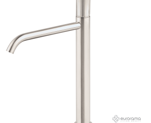 Μπαταρία Νιπτήρα Υψηλή με Βαλβίδα Clic-Clac oso Eurorama Inox