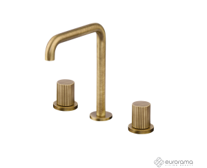 Μπαταρία Νιπτήρα Επικαθήμενη 3 οπών OSO Eurorama Bronze Brushed