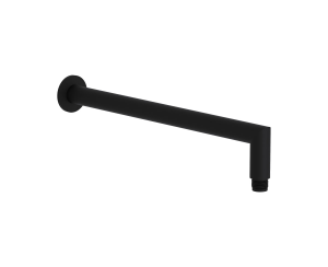 Βραχίονας Τοίχου Στρογγυλός 35εκ., Eurorama Black Matt