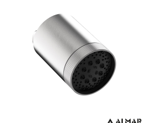 Κεφαλή Ντουζ με 3 τύπους ροών, Beam Multijet Φ10,2 Almar Inox Finish