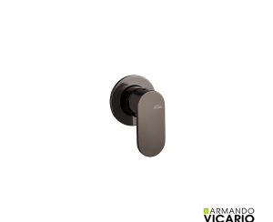 Μίκτης Εντοιχισμού 1 Εξόδου Slim Vicario Black Chrome