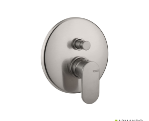 Μίκτης Εντοιχισμού 2 Εξόδων Slim Vicario Inox