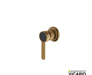Μίκτης Εντοιχισμού 1 Εξόδου Lumiere Vicario Antique Brass
