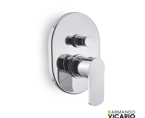 Μίκτης Εντοιχισμού 2 Εξόδων Glam Vicario Chrome