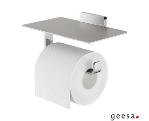 Χαρτοθήκη με Εταζέρα 19x11,6 εκ. CRAFT Geesa INOX Chrome