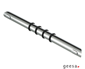 Λαβή Λουτρού Γωνιακή/Υποπόδιο 34 εκ. Geesa Chrome