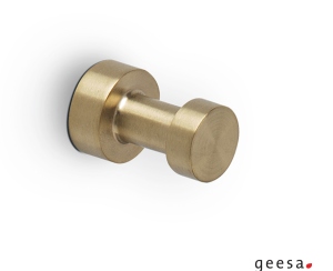 Άγκιστρο μπάνιου 3εκ. NEMOX Geesa Brushed Gold