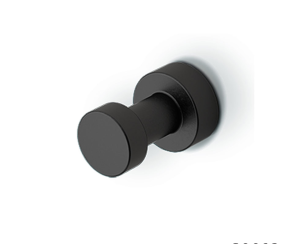Άγκιστρο μπάνιου 3εκ. NEMOX Geesa Inox Black Matt