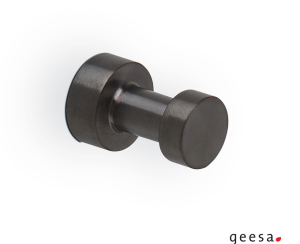 Άγκιστρο μπάνιου 3εκ. NEMOX Geesa Inox Black Brushed