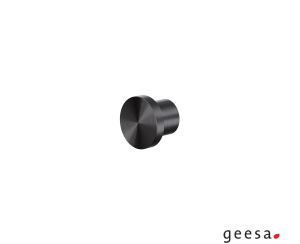 Άγκιστρο μπάνιου μονό 2εκ. Φ25 OPAL Geesa Inox PVD Black Brushed