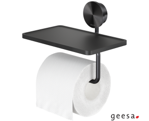 Xαρτοθήκη με Εταζέρα 18,5x12,9 εκ. OPAL Geesa Inox PVD Black Brushed