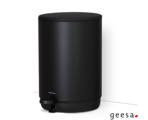 Χαρτοδοχείο Επιδαπέδιο 5l Geesa Black Matt