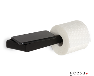Χαρτοθήκη με Εταζέρα Shift Geesa Black Matt