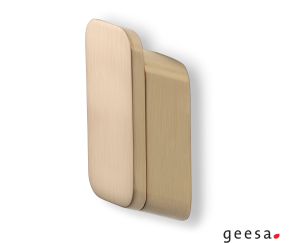Άγκιστρο μπάνιου μονό medium Shift Geesa Brushed Gold