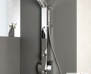 Στήλη Ντουζ IDEA με μίκτη Inox Matt