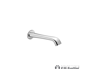 Στόμιο Επίτοιχο 17,4εκ. delizia Frattini Chrome