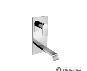 Μπαταρία Νιπτήρα Τοίχου ToloΜeo Frattini Chrome