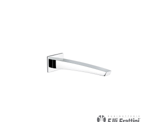 Στόμιο Επίτοιχο 18,4εκ. Luce Frattini Chrome