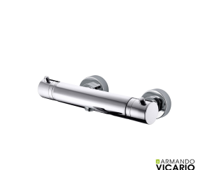 Μπαταρία Ντουζιέρας θερμοστατικη mooi Vicario Chrome