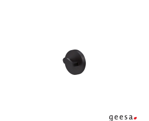Άγκιστρο μπάνιου μονό noon Geesa Black