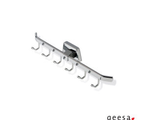 Κρεμάστρα 6 Αγκίστρων Geesa Chrome