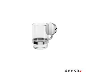Ποτηροθήκη OPAL Geesa abs Chrome