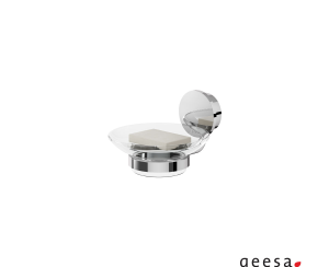 Σαπουνοθήκη OPAL Geesa abs Chrome