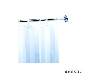 Βεργα Κουρτινας Μπανιερας 190Cm Geesa Chrome