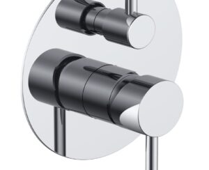 740HIS Wall-mounted Complete bath mixer with two outlets