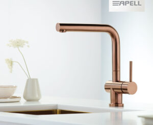 Μπαταρία Νεροχύτη Κουζίνας Αpell Inox PVD Copper (rame)