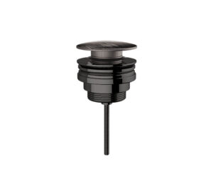 Βαλβίδα Νιπτήρα clic-clac voss Inox PVD Black Brushed