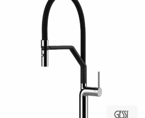 Μπαταρία Νεροχύτη Κουζίνας Stelo Gessi Chrome