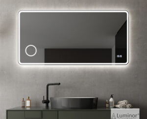 Καθρέπτης Μπάνιου CULM 120x80 με σύνδεση Bluetooth για Μουσική Luminor