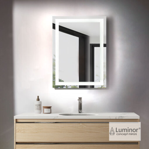 Καθρέπτης Μπάνιου FORM 60×80 Luminor – Bathify