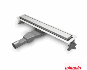 Επιδαπέδιο Κανάλι Ντουζιέρας Flat Linear 40cm, Wirquin