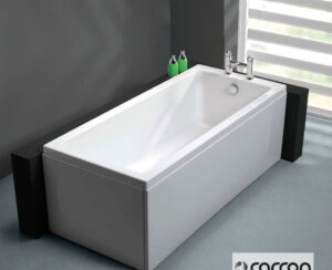 Μπανιέρα Ακρυλική Caronite QUANTUM 1800x800, Carron Bath White