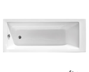 Μπανιέρα Ακρυλική CUBIC 170x75, Sirene White