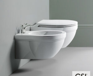 Κρεμαστό Μπιντέ Classic/55 GSI White