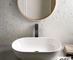 Νιπτήρας Πορσελάνης Pura 60x37 GSI White