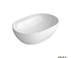 Νιπτήρας Πορσελάνης Pura 50x35 GSI White