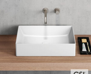 Νιπτήρας Πορσελάνης Kube-X 50x37 GSI White