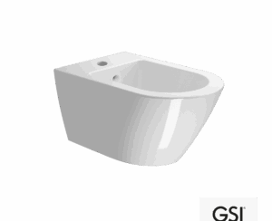 Κρεμαστό Μπιντέ Kube-X/55 GSI White
