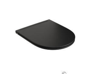 Κάλυμμα Λεκάνης MOON 5520 Slim Soft Close Scarabeo Ardesia (Black Matt)