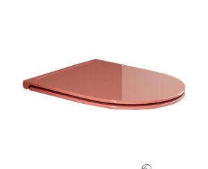 Κάλυμμα Λεκάνης GLAM 5201 Slim Soft Close Scarabeo Peach Glossy