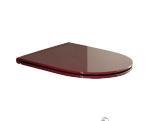 Κάλυμμα Λεκάνης GLAM 5201 Slim Soft Close Scarabeo Cherry Glossy