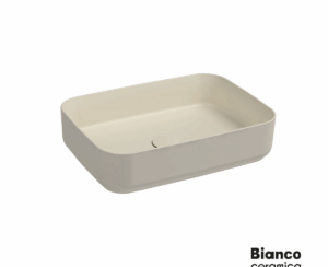 Νιπτήρας Πορσελάνης 50x36 Bianco Ceramica ivory Matt