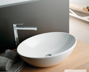 Νιπτήρας Πορσελάνης 55x41 SEREL White