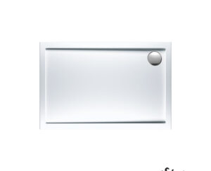 Ντουζιέρα Ακρυλική Παραλληλόγραμμη 120x90 extra-flat Φ90 Sirene White